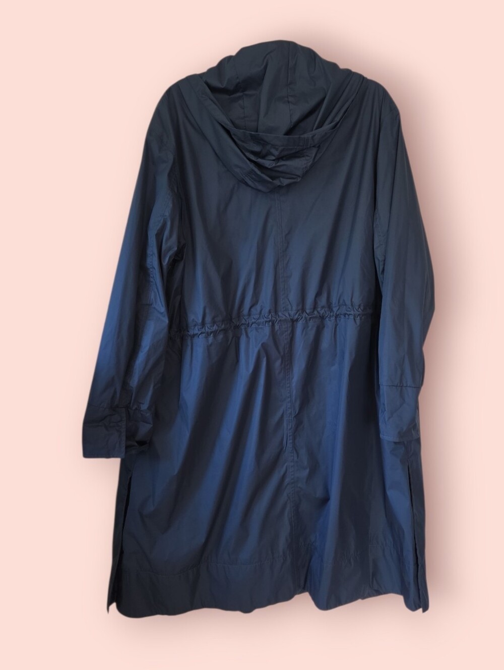 Peruvian Connection Hood River Anorak Jacket Blue Women's L - Picture 3 of 8